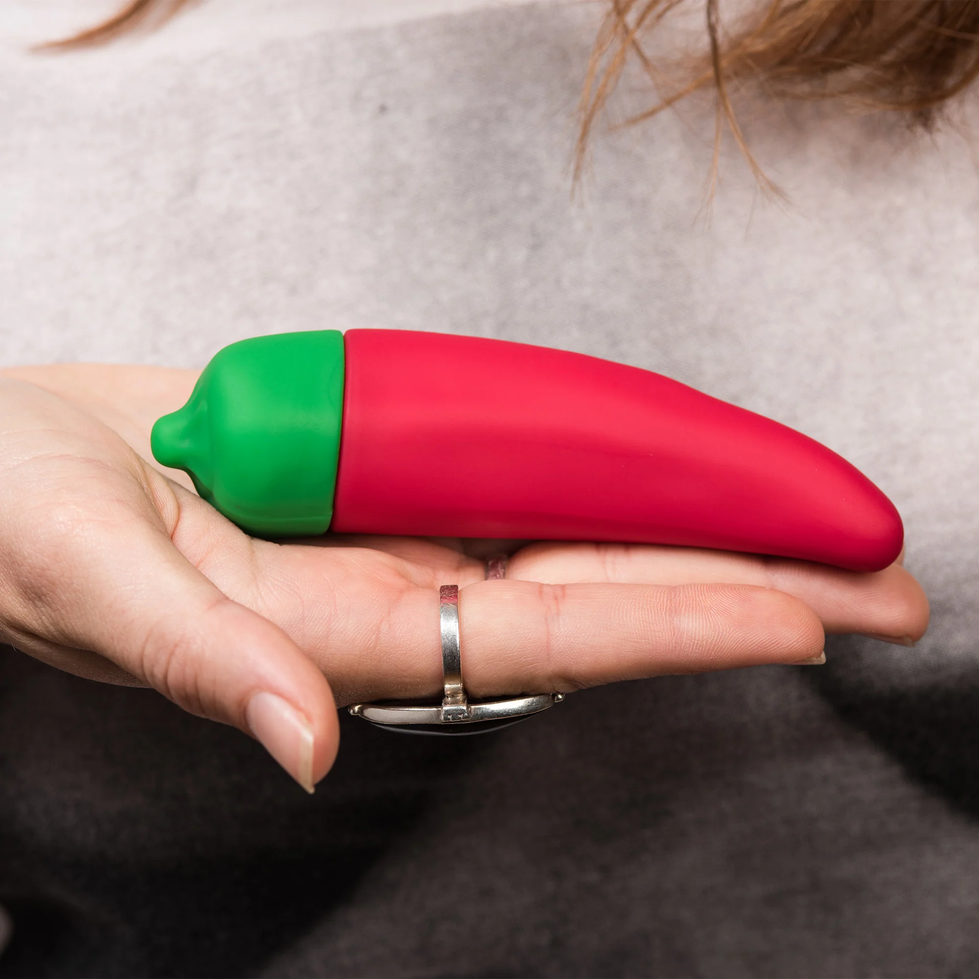 Chili Pepper Emojibator Bullet Vibrator - Image 3