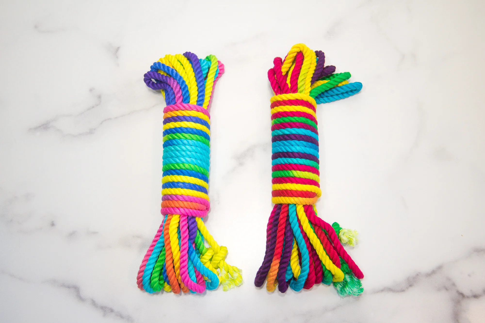 Funfetti Rainbow Bondage Rope - Image 4