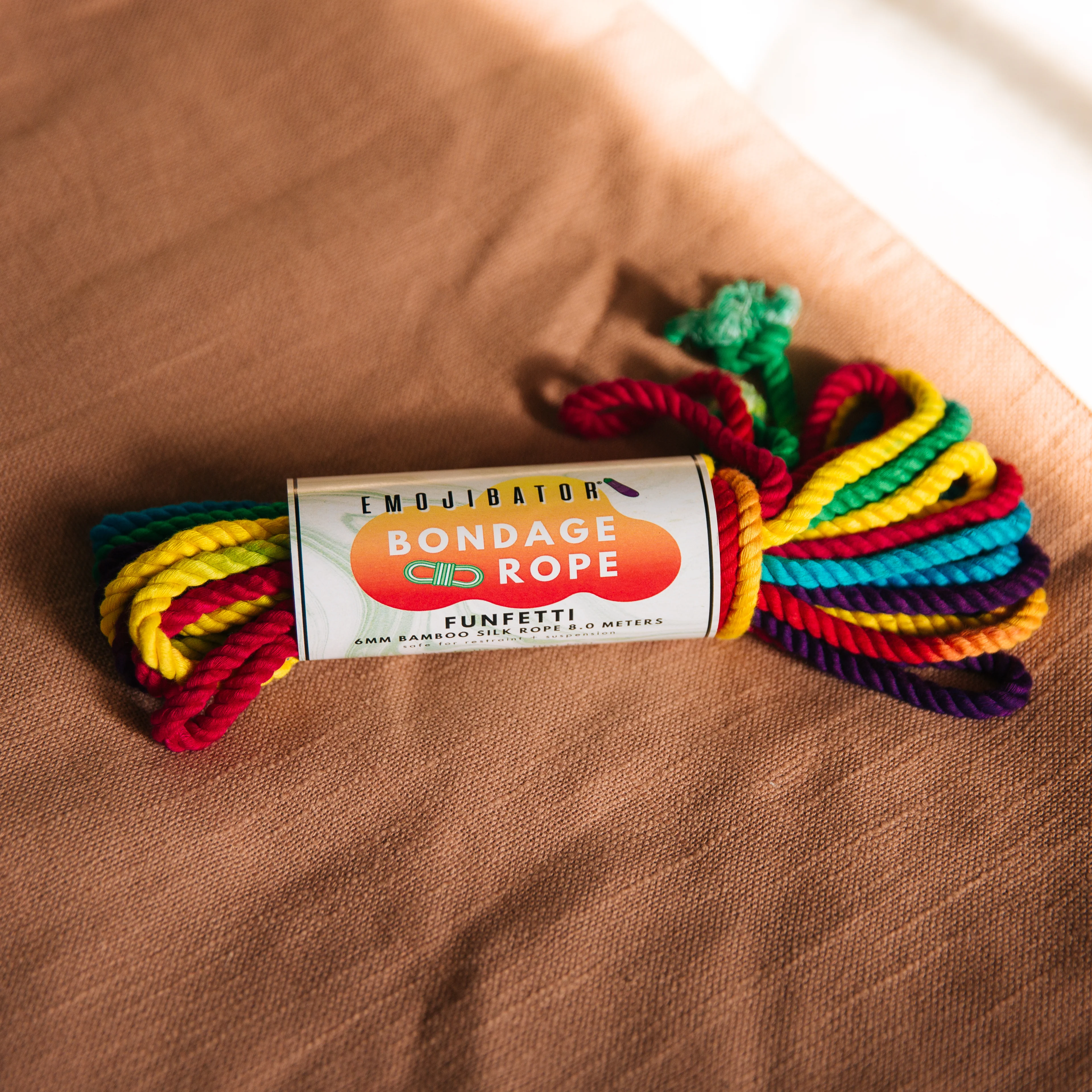 Funfetti Rainbow Bondage Rope - Image 5